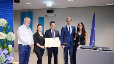 Marmaris Belediyesi, Avrupa Konseyi tarafından verilen "Avrupa Diploması" ödülünü Fransa'nın