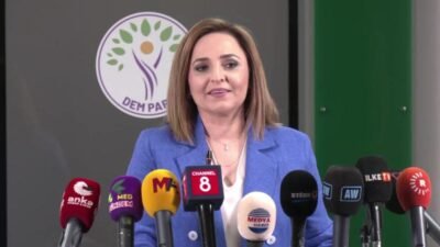 DEM Parti Sözcüsü Ayşegül Doğan, "Barış ve Demokratik Toplum Süreci"ne