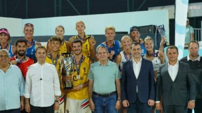 Balıkesir Büyükşehir Belediyesi ile Türkiye Voleybol Federasyonu iş birliğinde Ayvalık