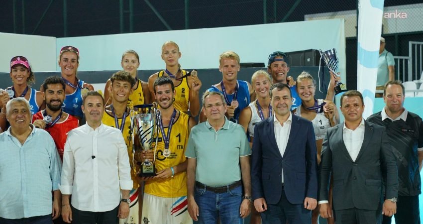 Balıkesir Büyükşehir Belediyesi ile Türkiye Voleybol Federasyonu iş birliğinde Ayvalık