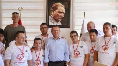Ayvalık Belediyesi Özel Çocuklar Eğitim Evi öğrencileri, Edremit ilçesinde düzenlenen