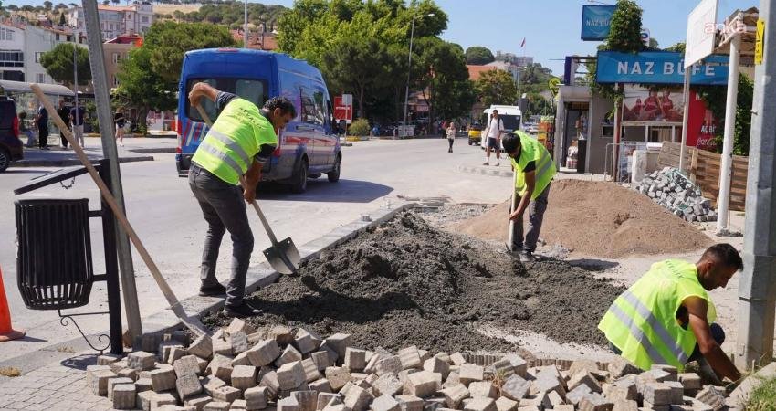 Ayvalık Belediyesi, yaya güvenliğini artırmak ve kent içi ulaşımı daha
