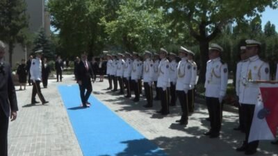 İçişleri Bakanı Mustafa Çiftçi, Moğolistan Başbakan Yardımcısı Nyamtaishir Nomtoibayar ile