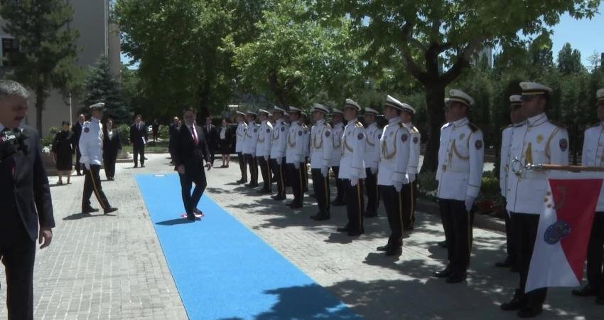 İçişleri Bakanı Mustafa Çiftçi, Moğolistan Başbakan Yardımcısı Nyamtaishir Nomtoibayar ile