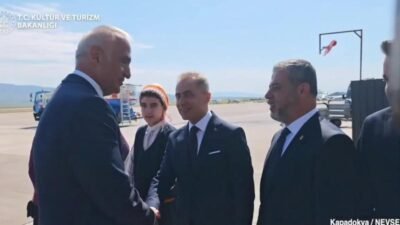 Kültür ve Turizm Bakanı Mehmet Nuri Ersoy, Yunanistan Kültür Bakanı Lina