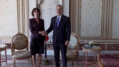 Dışişleri Bakanı Hakan Fidan, İstanbul'da Gürcistan Dışişleri Bakanı Maka Botchorishvili