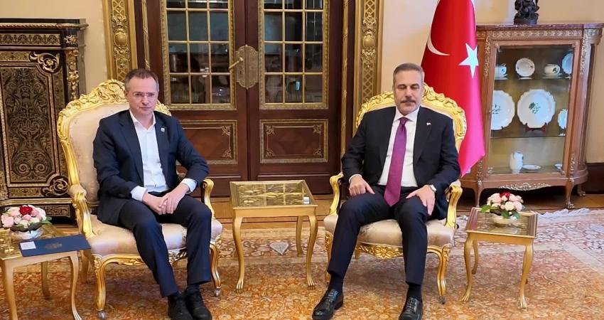 Dışişleri Bakanı Hakan Fidan, Moskova'da Rusya Devlet Başkanı Vladimir Putin'in