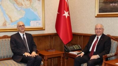 Milli Savunma Bakanı Yaşar Güler, Mısır'ın Ankara Büyükelçisi Wael İbrahim