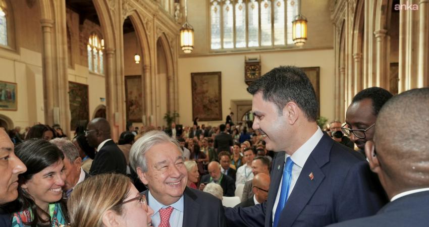 Çevre, Şehircilik ve İklim Değişikliği Bakanı Murat Kurum, Londra'da düzenlenen
