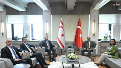 Ulaştırma ve Altyapı Bakanı Abdulkadir Uraloğlu, KKTC Başbakan Yardımcısı Fikri