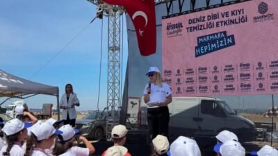 Bakırköy Belediye Başkanı Ayşegül Ovalıoğlu, Marmara Denizi Günü dolayısıyla Yeşilköy