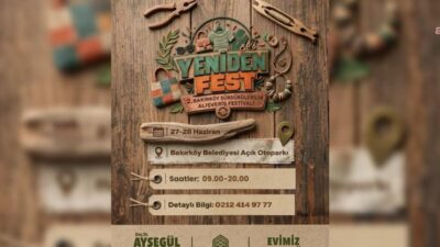 Bakırköy Belediyesi tarafından düzenlenen 2. Bakırköy Sürdürülebilir Alışveriş Festivali YenidenFest,