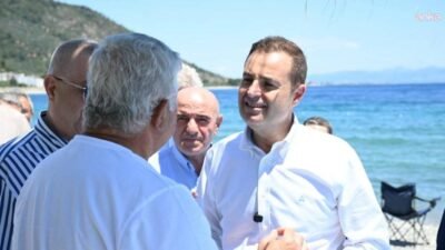 Körfez Bölgesi’nde hafta sonu mesaisi yapan Balıkesir Büyükşehir Belediye Başkanı