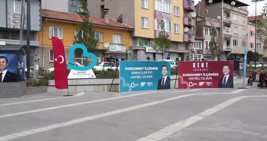 Balıkesir Büyükşehir Belediyesi tarafından Dursunbey’e kazandırılan Kent Lokantası, Kent Meydanı,