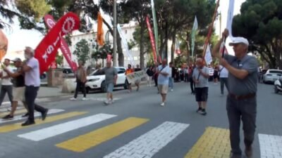 Balıkesir’in Burhaniye ilçesinde çeşitli sivil toplum kuruluşu öncülüğünde “mutlak butlana