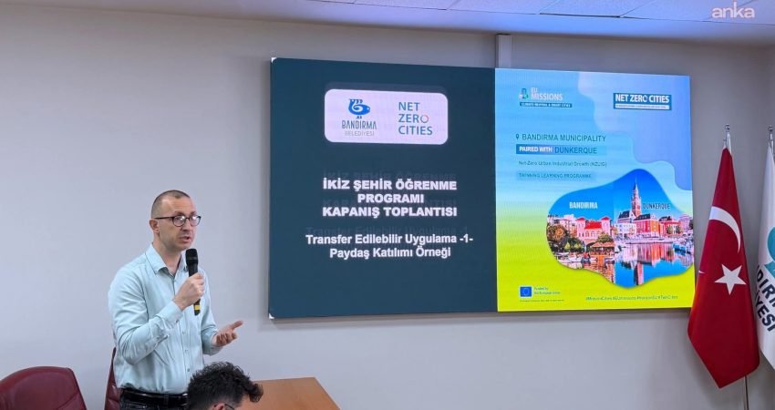 Bandırma Belediyesi, sürdürülebilir çevre ve iklim değişikliğiyle mücadele alanında uluslararası