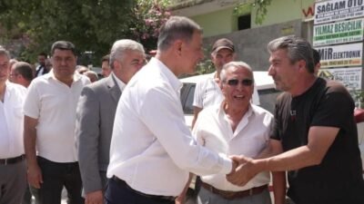 İzmir Büyükşehir Belediye Başkanı Cemil Tugay, Küçük Menderes Havzası'ndaki saha