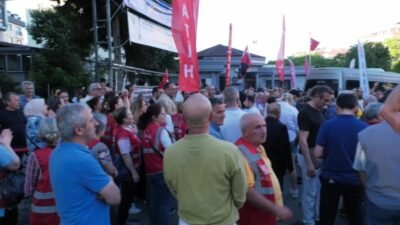 CHP İstanbul İl Örgütü, “Geçim, Özgürlük, Adalet, Seçim” yürüyüşlerinden bir