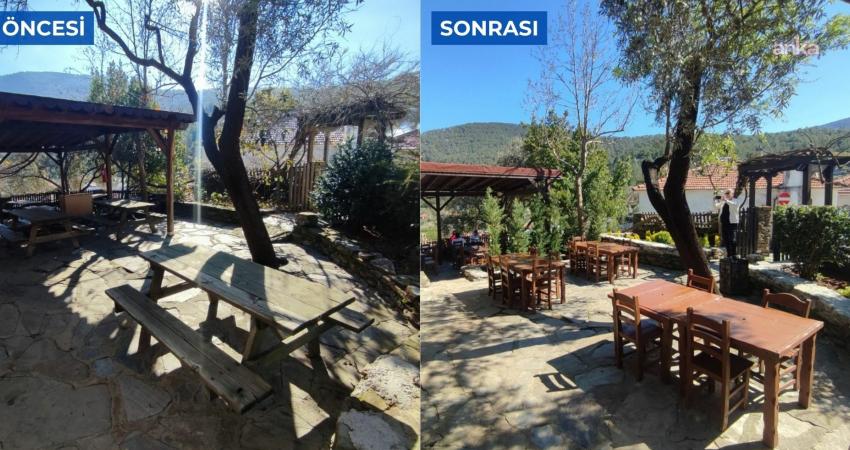 Muğla Büyükşehir Belediyesi tarafından işletilen Belen Kahvesi’nde tarihi dokunun korunması,
