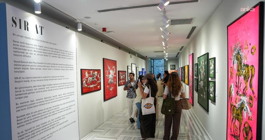 Beyoğlu Belediyesi ev sahipliğinde düzenlenen Seyed Davoud’un "SIR-AT" kişisel resim
