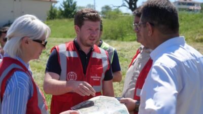 Bilecik Belediye Başkanı Melek Mızrak Subaşı, Pelitözü Mahallesi’nde devam eden