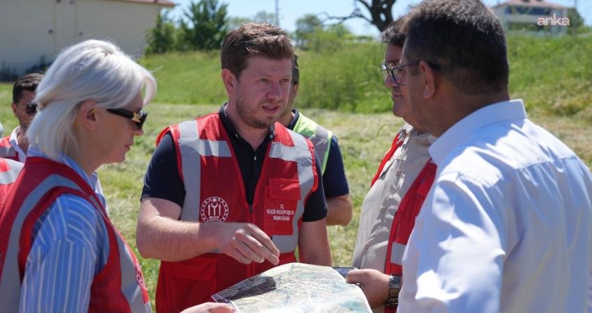 Bilecik Belediye Başkanı Melek Mızrak Subaşı, Pelitözü Mahallesi’nde devam eden
