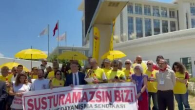 Birlik ve Dayanışma Sendikası Genel Başkanı Ahmet Mehlepçi, Şube Başkanı