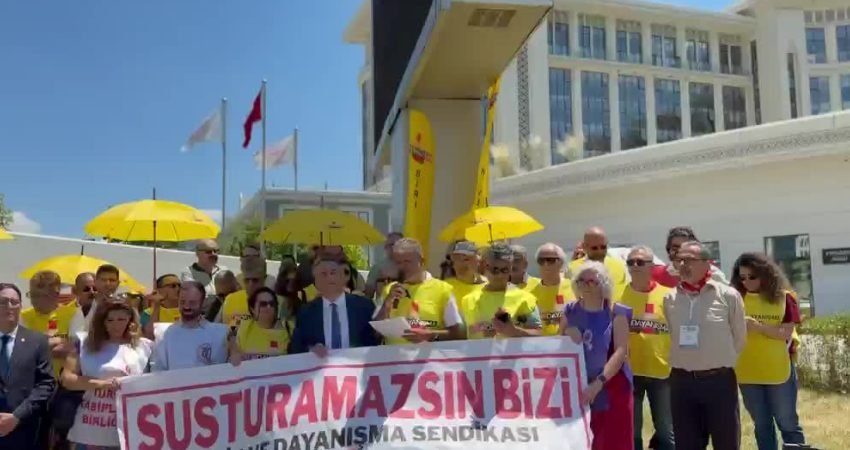Birlik ve Dayanışma Sendikası Genel Başkanı Ahmet Mehlepçi, Şube Başkanı