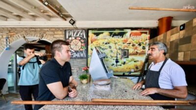 Bodrum Belediye Başkanı Tamer Mandalinci, saha ziyaretleri kapsamında Türkbükü Mahallesi’nde