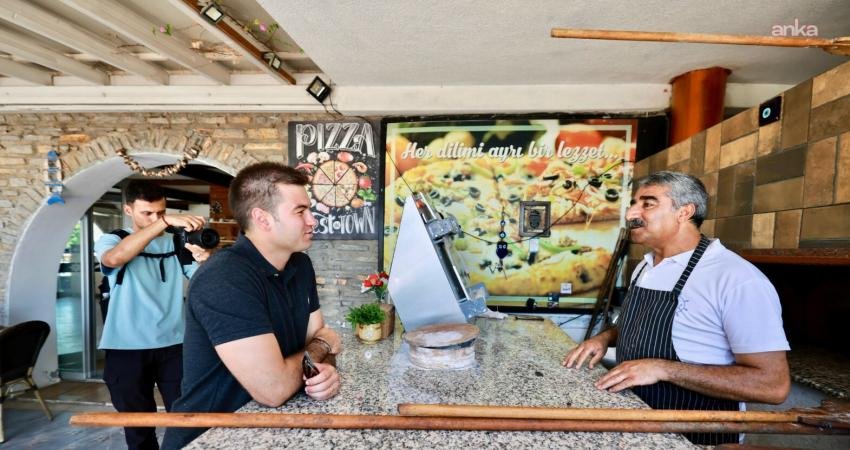 Bodrum Belediye Başkanı Tamer Mandalinci, saha ziyaretleri kapsamında Türkbükü Mahallesi’nde