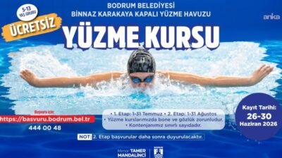Bodrum Belediyesi tarafından çocukların yaz tatilini sporla iç içe ve