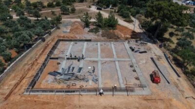 Bodrum Belediyesi Fen İşleri Müdürlüğü ekipleri tarafından Mazı Mahallesi'nde hayata