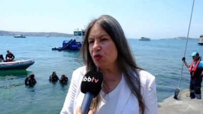 İBB, 5 Haziran Dünya Çevre Günü dolayısıyla Beşiktaş İskelesi önünde