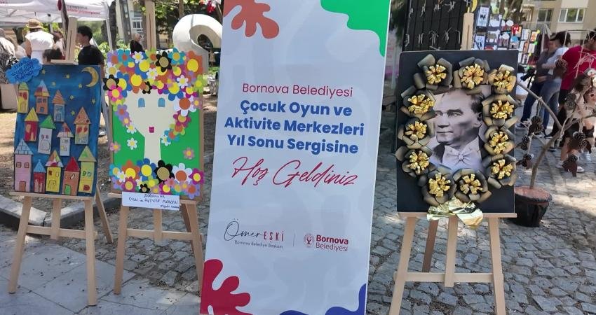 Bornova Belediyesi Çocuk Oyun ve Aktivite Merkezleri’nde eğitim gören çocukların