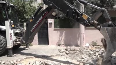 Bornova Belediye Başkanı Ömer Eşki, Çamdibi’nin kalbi Yıldırım Beyazıt Mahallesi’nde