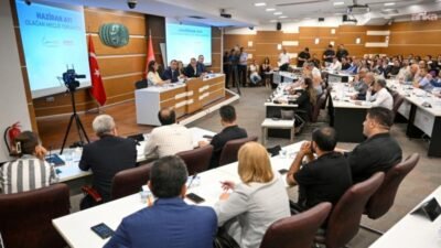 Bornova Belediye Meclisi'nde mevcut beton santralinin yenilenmesine ve eski santralin