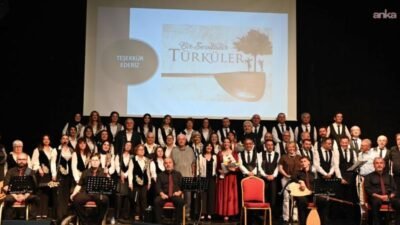 Bozüyük Belediyesi Türk Halk Müziği Korosu’nun sahne aldığı "Gülün Sesi,