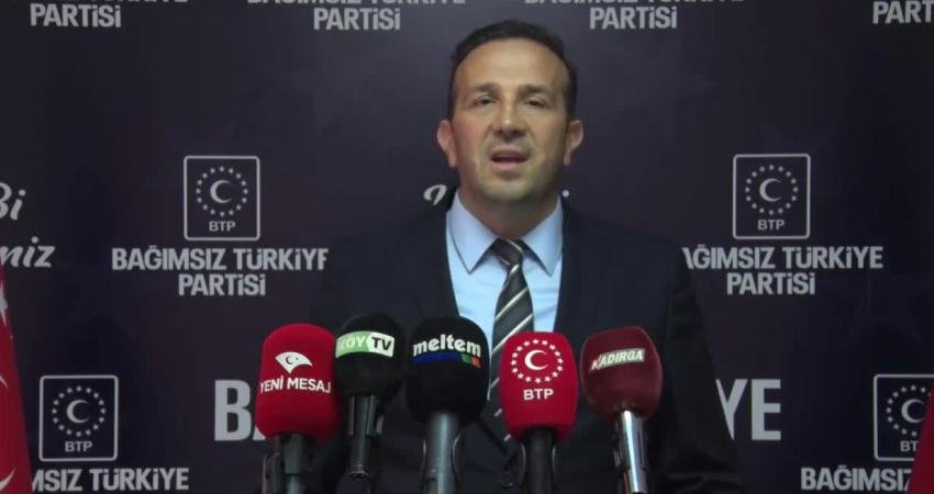 BTP Sözcüsü Lütfullah Önder, hububat alım fiyatlarına tepki göstererek, "Öyle
