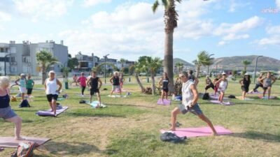 Burhaniye Belediyesi Gençlik Merkezi tarafından düzenlenecek pilates ve zumba dersleri,