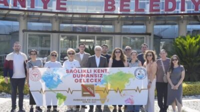 Balıkesir'in Burhaniye ilçesinde, bağımlılıkla mücadele kapsamında Burhaniye Belediyesi ile Burhaniye