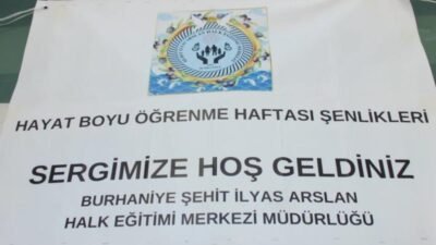 Balıkesir’in Burhaniye ilçesinde, Halk Eğitim Müdürlüğünün düzenlediği kurslar büyük ölçüde