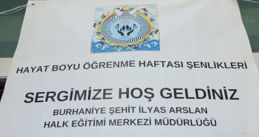 Balıkesir’in Burhaniye ilçesinde, Halk Eğitim Müdürlüğünün düzenlediği kurslar büyük ölçüde