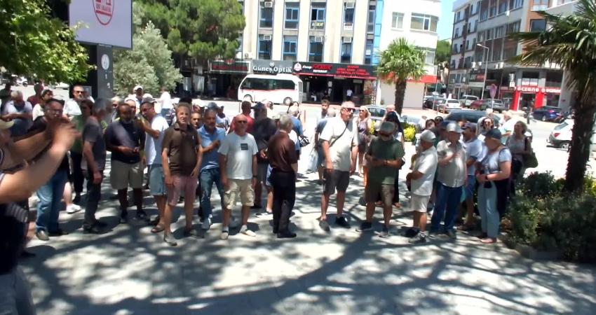 Balıkesir’in Burhaniye ilçesinde eğitim hizmet kolunda faaliyet gösteren sendikalar, açlık
