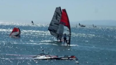 Balıkesir’in Burhaniye ilçesi, Türkiye Yelken Federasyonu Windsurf Ligi 1. Etabı’na