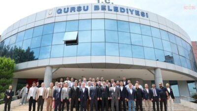 Bursa Büyükşehir Belediyesi Başkan Vekili Şahin Biba, Gürsu ilçesinde bir dizi ziyarette bulunarak