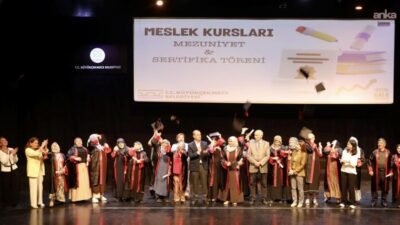 Büyükçekmece Belediyesi Halk Akademisi Meslek Kursları’nda eğitimlerini tamamlayan 678 kursiyer,
