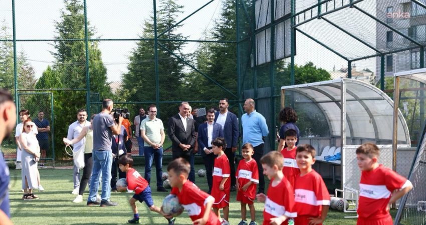 Çankaya Belediyesi ile Gençlerbirliği'nin çocukların fiziksel ve sosyal gelişimlerini desteklemek