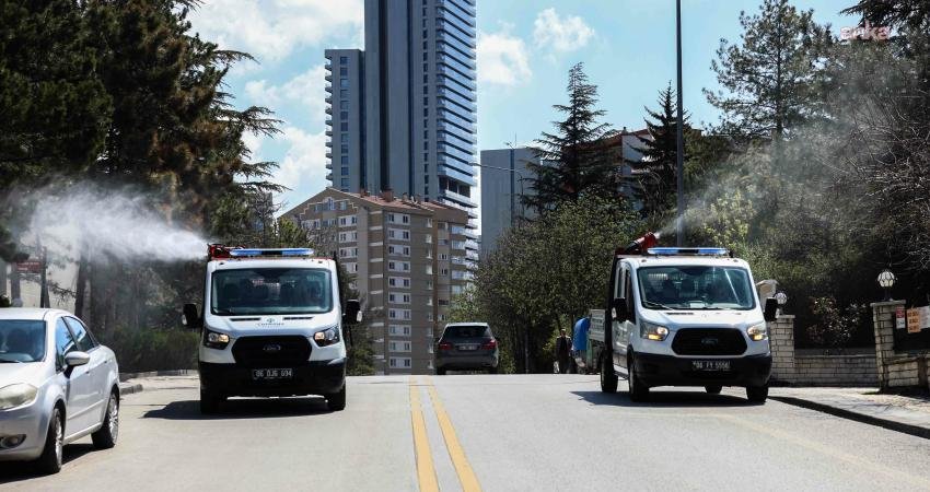 Çankaya Belediyesi, yaz aylarıyla birlikte sinek ve haşereyle mücadele çalışmalarını