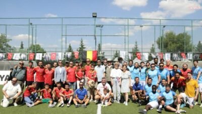 Çankaya Belediyesi, 11 Haziran’da başlayacak Dünya Kupası öncesinde futbolun heyecanını,