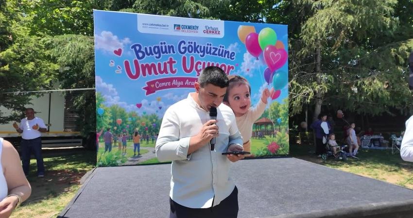 Çekmeköy, SMA hastası Cemre Alya Arabacı için umut dolu bir